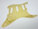 Fender Stratocaster Standard Pickguard Polished Gold S-S-S 0991360200